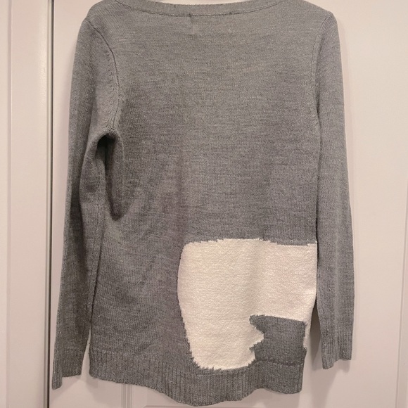 Cute polar bear Christmas pullover - Picture 2 of 4